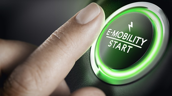 e-mobility przycisk start